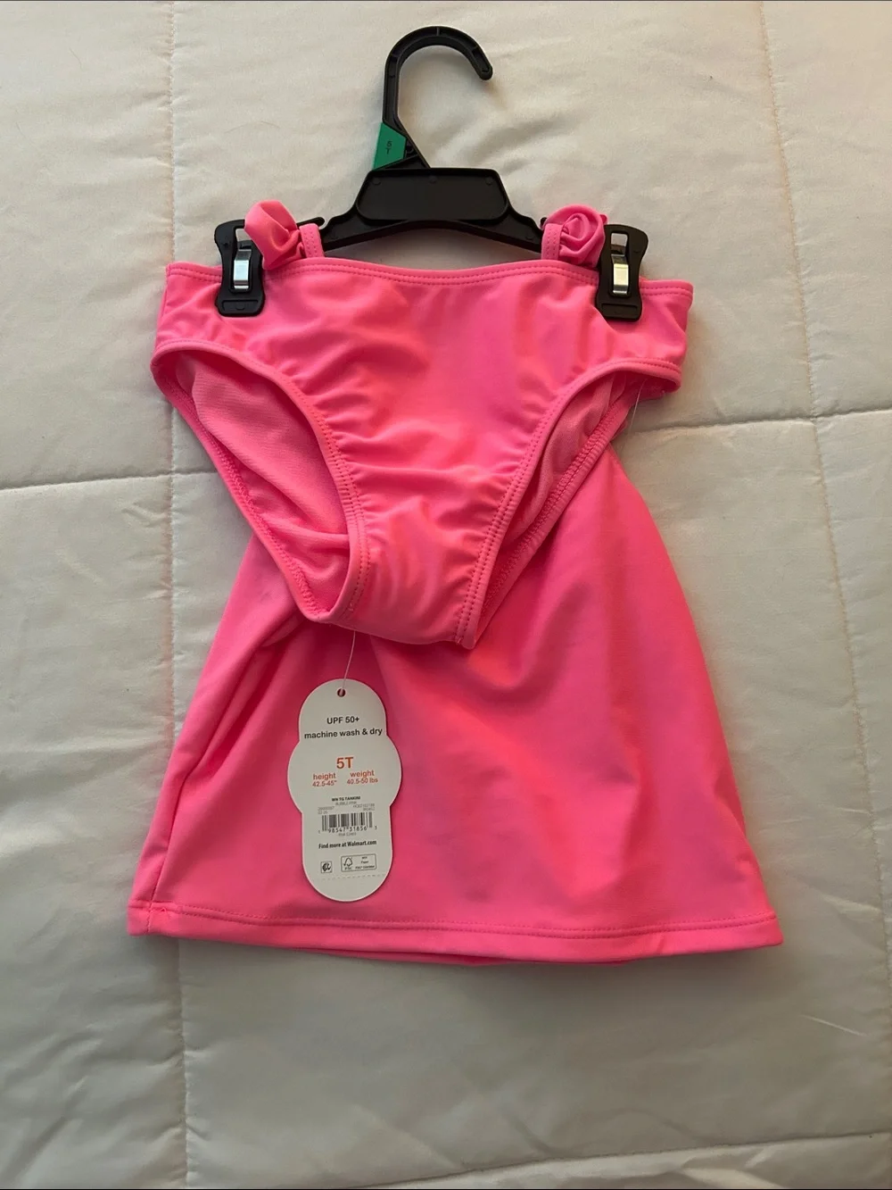 Girl’s Pink Ruffle Sleeve Tank Top
